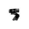 Logitech C922 Pro Stream HD Webcam 1080p with autofocus and stereo microphones for streaming, gaming, and video conferencing.