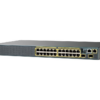 Cisco WS-C2960S-24TS-S used 24-port Gigabit managed switch with SFP uplinks for enterprise LAN networking.
