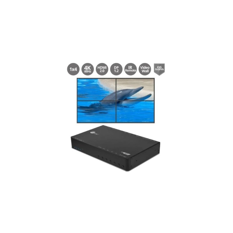 Video Wall Controller 1 HDMI In 4 HDMI Out